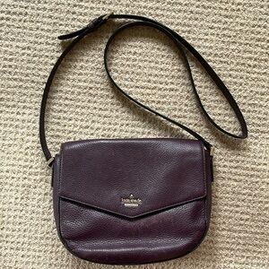 Plum Kate Spade Crossbody Bag
